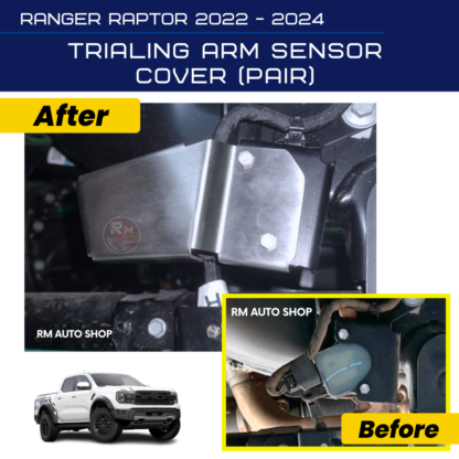 (RM01) RANGER RAPTOR MY22-PRESENT - TRIALING ARM SENSOR COVER (PAIR) - Image 2