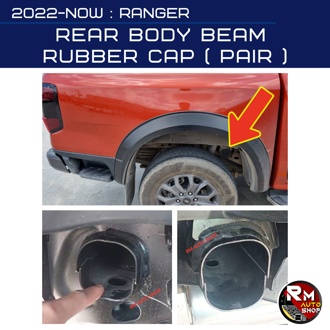 (RM05) 2022-PRESENT RANGER - REAR BODY BEAM  RUBBER CAP (PAIR) - Image 2