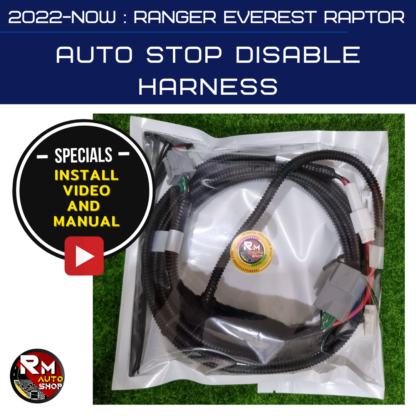(RM06) 2022-PRESENT RANGER EVEREST RAPTOR - AUTO STOP DISABLE HARNESS - Image 4