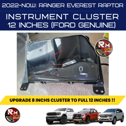 (RM13) PRE-ORDER ONLY!! FORD NEXT GEN RANGER & EVEREST 12 INCHES FULL DIGITAL INSTRUMENT CLUSTER UPGRADE - Image 2
